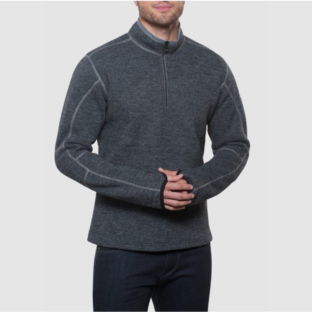 Kuhl Thor‎ 1/4 Zip Sweater Men's Size Large